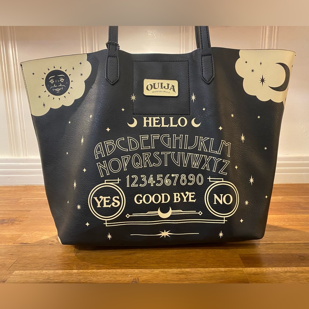 Ouija Board Black Tote